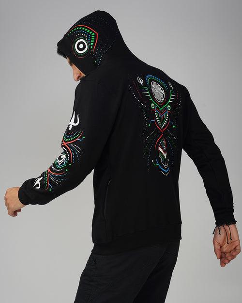 Spiritual Ritual 0.1 Cotton Hoodie UV Plus Glow In Dark