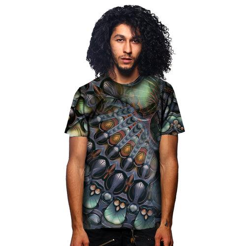 Alienvegetation Full Printed Half Sleeve T-Shirt