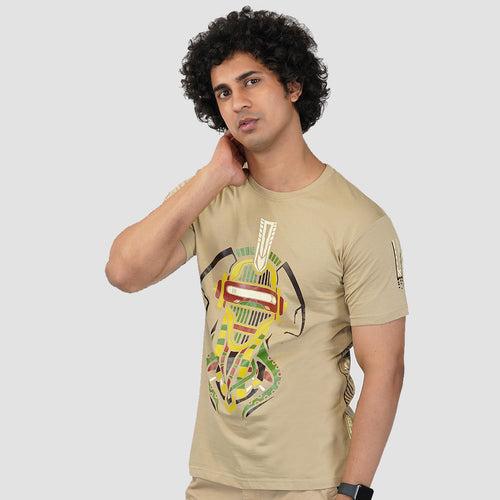 Punkdroid Round Neck Half Sleeve T-Shirt