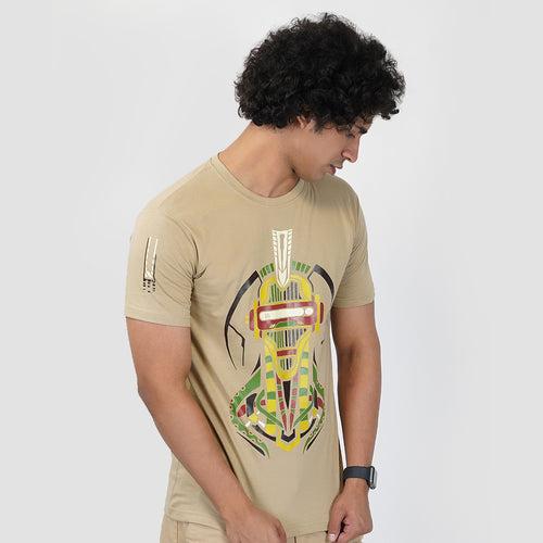 Punkdroid Round Neck Half Sleeve T-Shirt