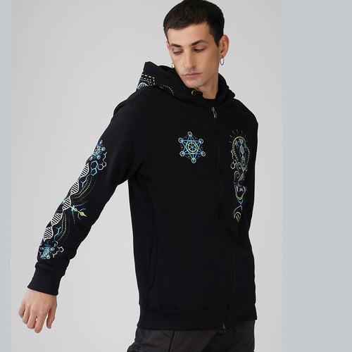 DMT Demon 0.2 Glow In The Dark Cotton Hoodie