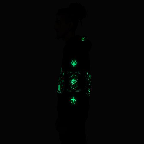 Spiritual Ritual 0.1 Cotton Hoodie UV Plus Glow In Dark