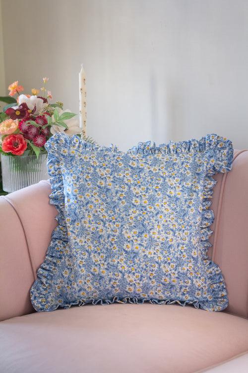 Floral Extravaganza Cushion Cover