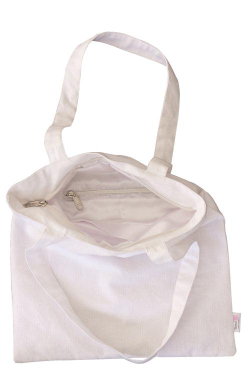 Sunday Cotton Tote Bag