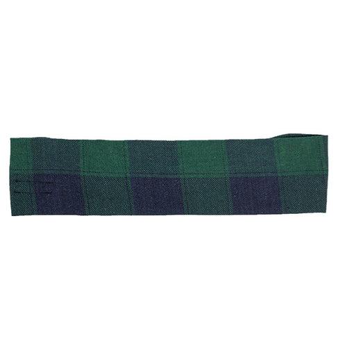 Green Plaid Headband