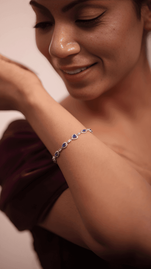 Dazzling Blue Bracelet