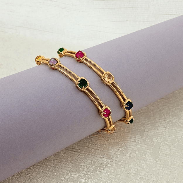 Radiant Joy Bangle Set