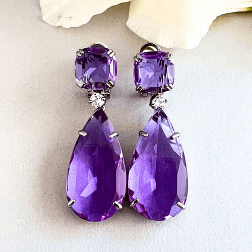 Trending Purple Earrings