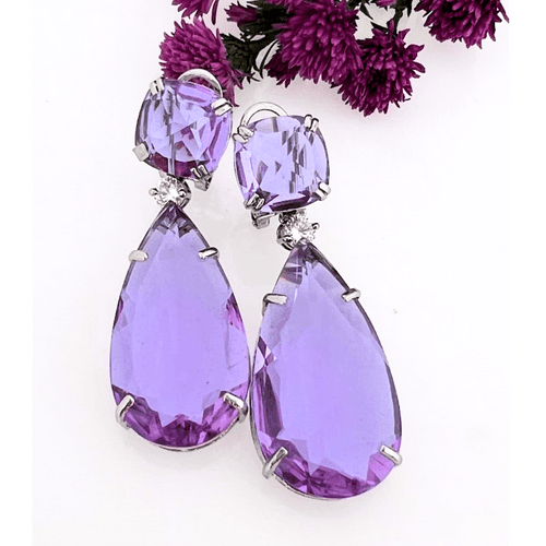 Trending Purple Earrings