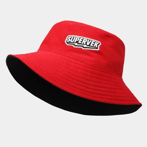 Classic Reversible Bucket Hat Red - Black