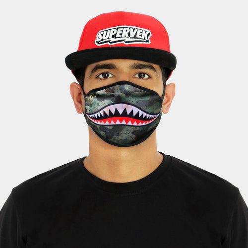 Super Shark Face Mask