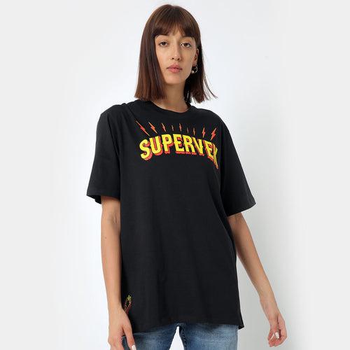 Blazing Star Graphic Loose-fit T-Shirt