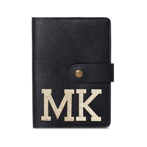 Luxury Passport Cover with Button