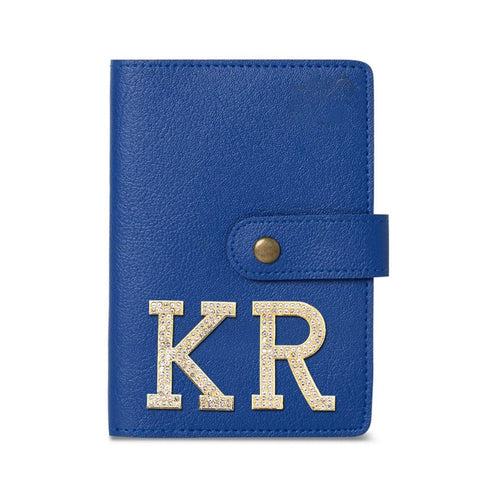 Luxury Passport Cover with Button