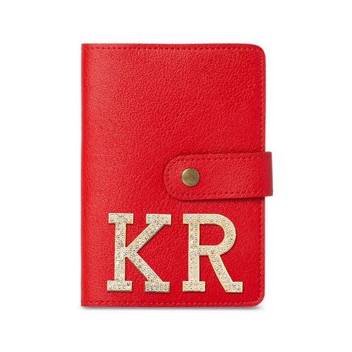 Luxury Passport Cover with Button