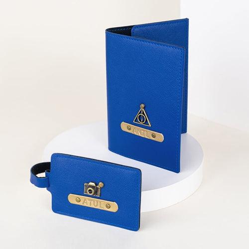 Passport Cover & Luggage Tag Combo Set