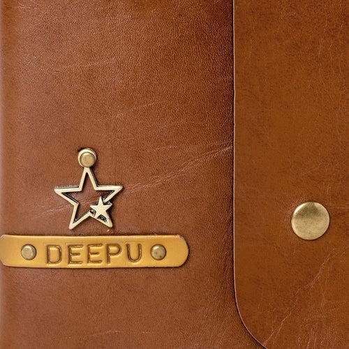 Personalised Diary With Button