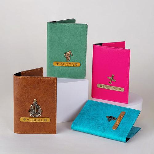 Personalised Passport Covers (Set of 4)