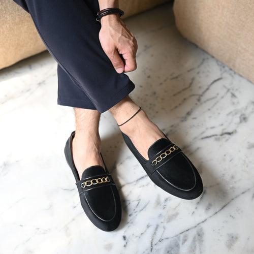 Chained Velve Loafers