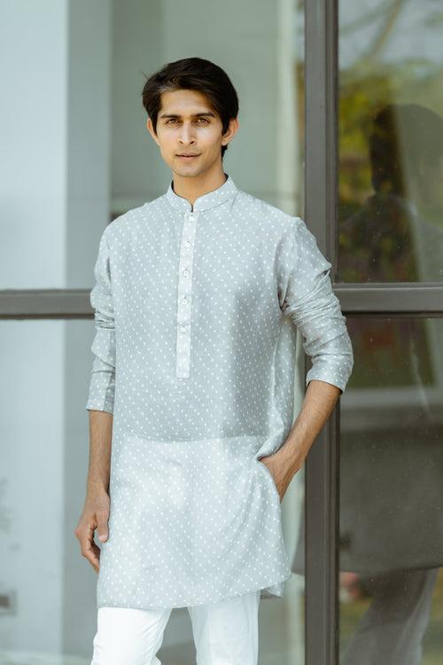 Bandhani Chanderi Kurta