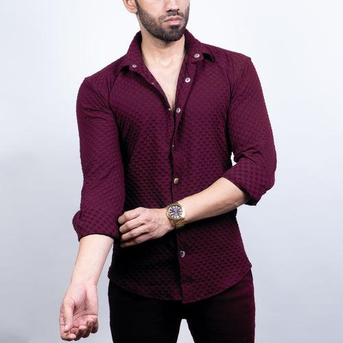 Quad Textured Shirt