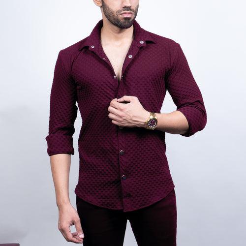 Quad Textured Shirt