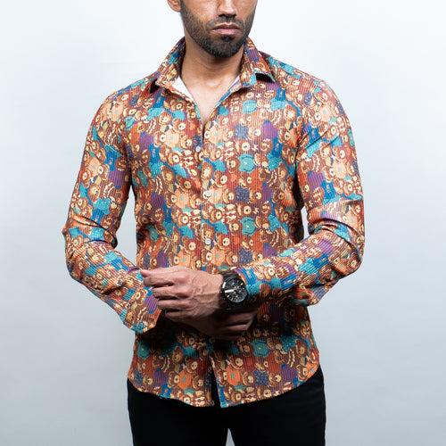 Abstract Printed Shirt