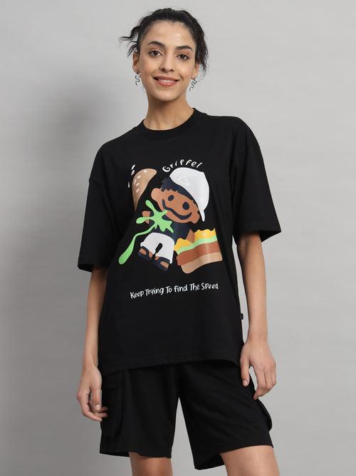 Burger T-shirt and Short Set