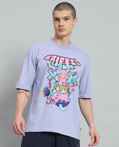 Bubble Bunny Drop Shoulder Oversized T-shirt