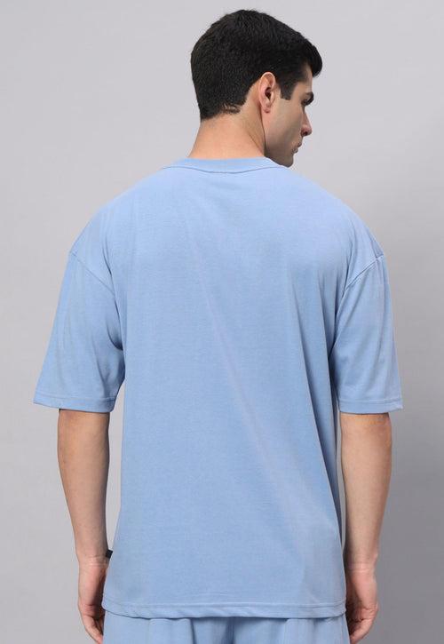 Teddy Logo Drop Shoulder Oversized T-shirt