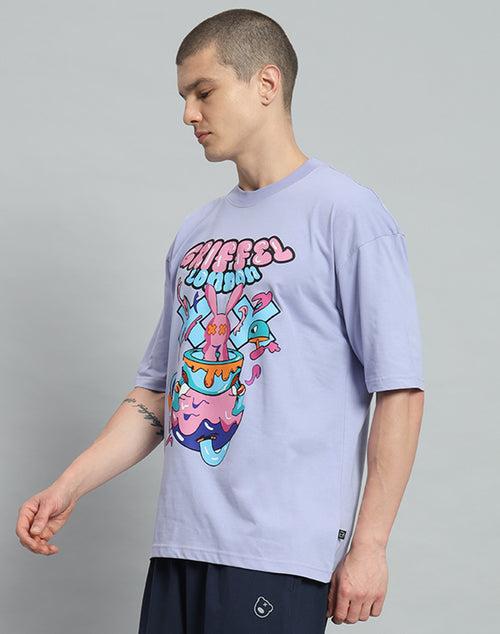 Bubble Bunny Drop Shoulder Oversized T-shirt