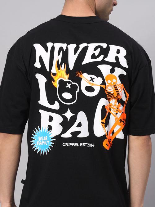 Never Look Back Drop Shoulder Oversized T-shirt