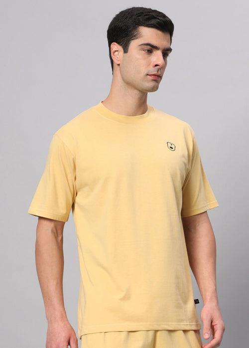 Teddy Logo Drop Shoulder Oversized T-shirt