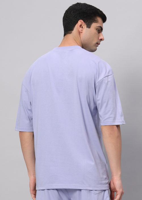 Birds Drop Shoulder Oversized T-shirt