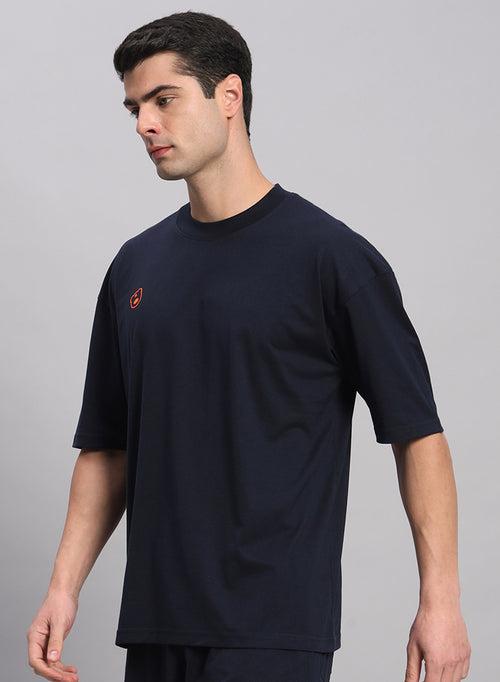 Teddy Logo Drop Shoulder Oversized T-shirt