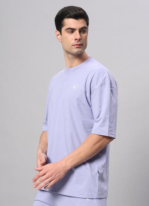 Teddy Logo Drop Shoulder Oversized T-shirt