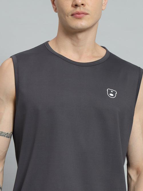 Teddy Logo Sleeveless  T-shirt