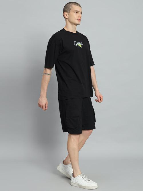 GRIFFEL Black Oversized T-Shirt