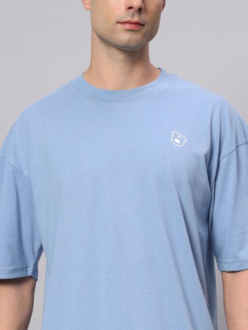 Teddy Logo Drop Shoulder Oversized T-shirt