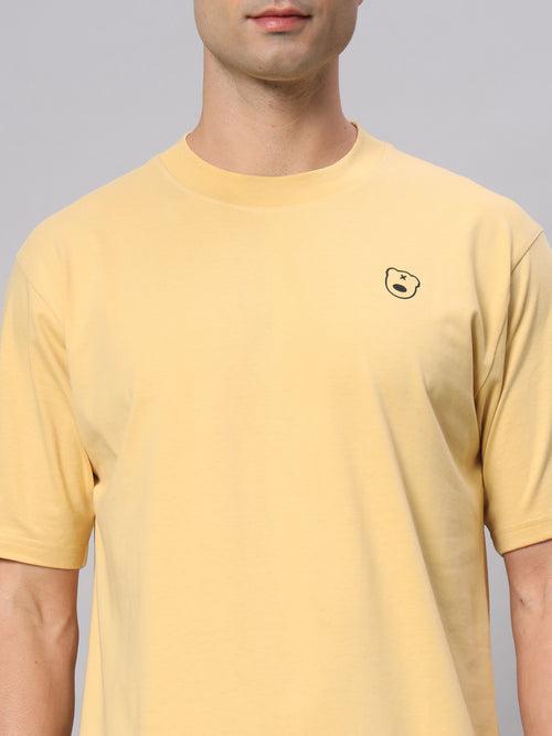 Teddy Logo Drop Shoulder Oversized T-shirt