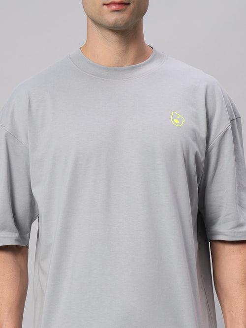 Teddy Logo Drop Shoulder Oversized T-shirt