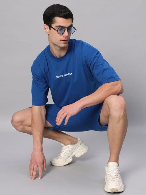 Basic Logo Drop Shoulder Oversized T-shirt