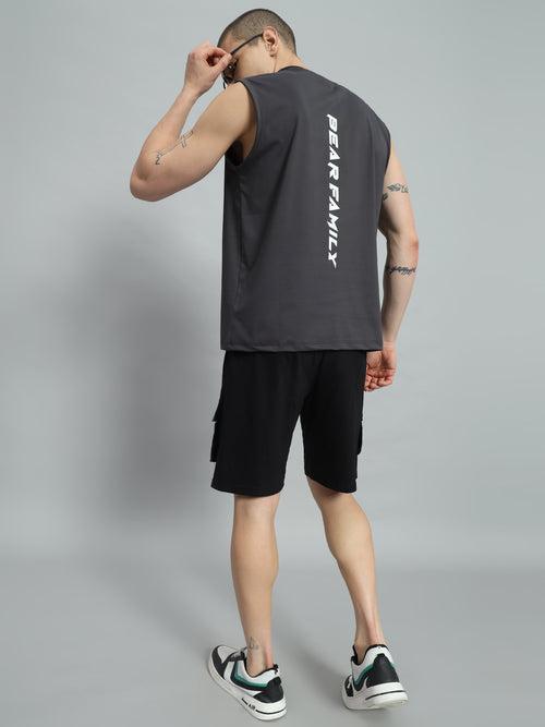 Teddy Logo Sleeveless  T-shirt