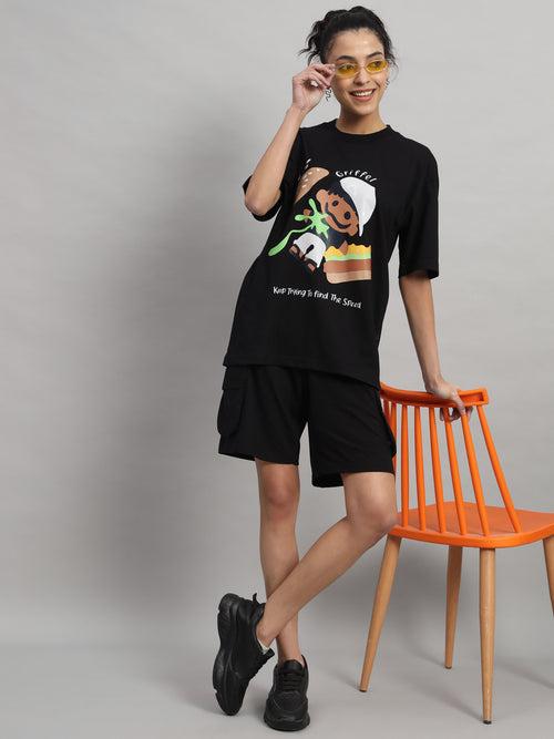 Burger T-shirt and Short Set