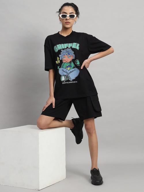 Anime  T-shirt and Short Set