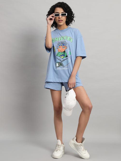 Anime  T-shirt and Short Set