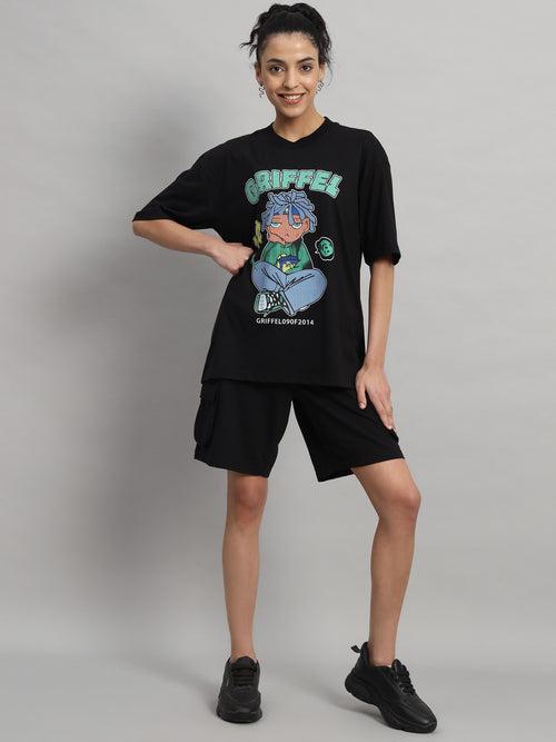 Anime  T-shirt and Short Set