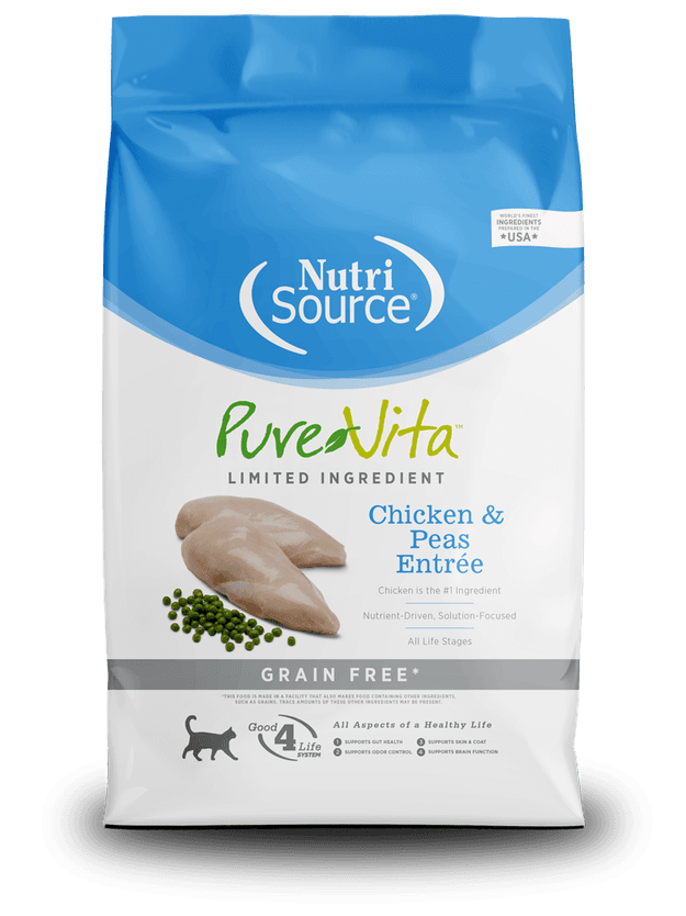 Grain Free Chicken & Peas Dry Food For Cats