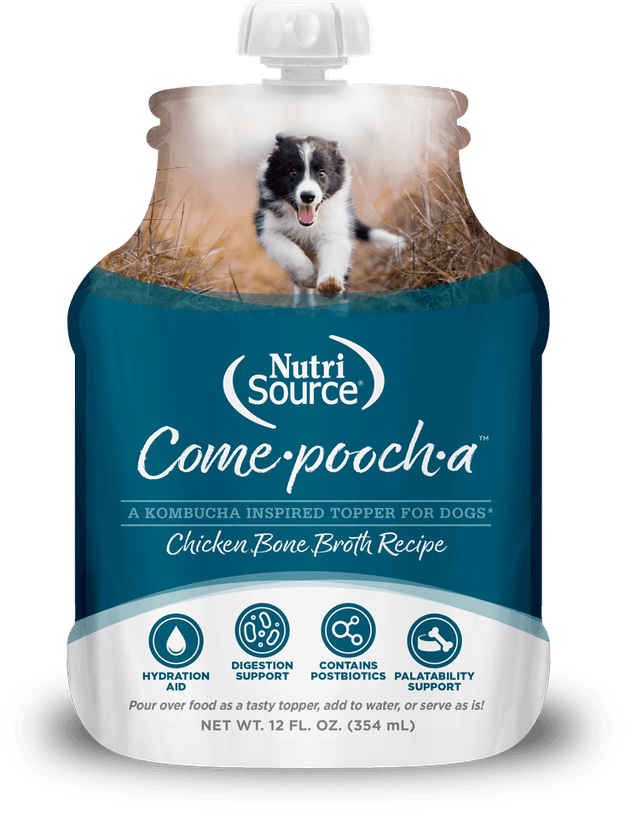 Chicken Bone Broth Food Topper For Dogs