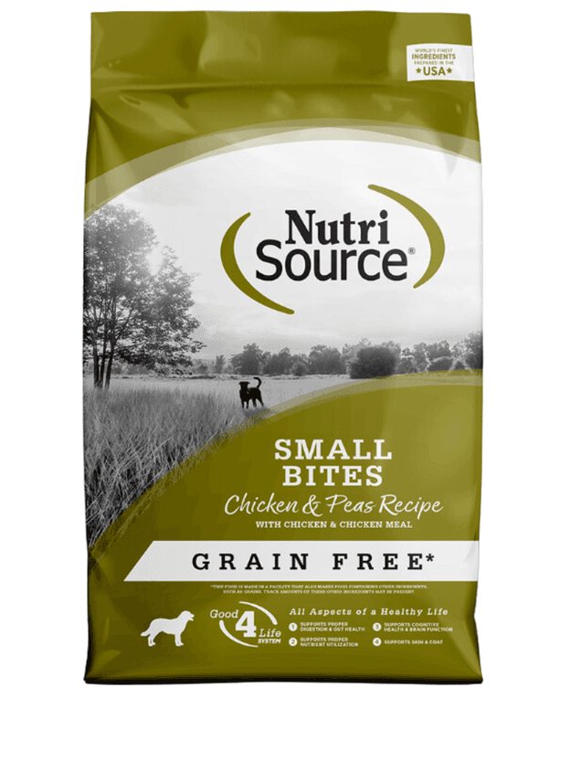 Chicken & Pea Small Bites Grain Free Dry Food For Dogs